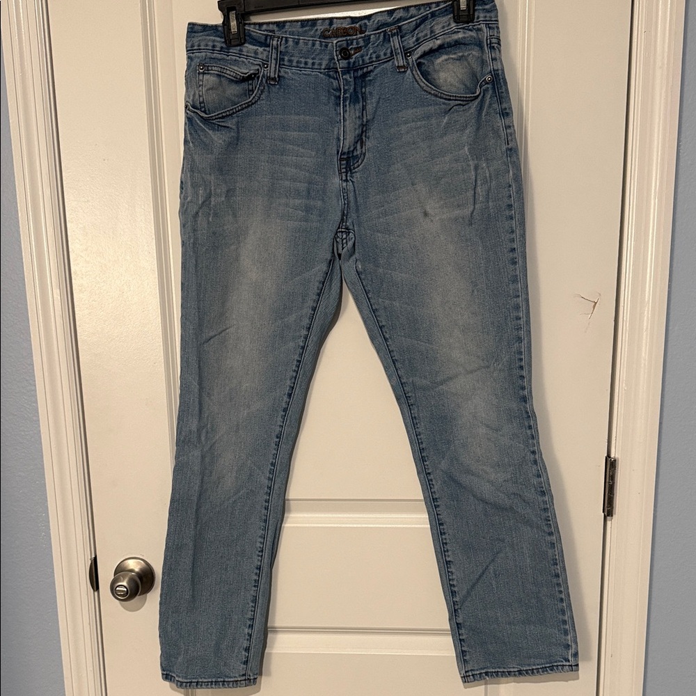Classic Light Blue Straight Men's Jeans